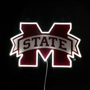 Mississippi State Saturday Neon LED Neon Sign